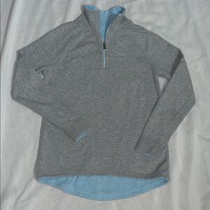 Tommy Bahama Gray and Blue Sweatshirt